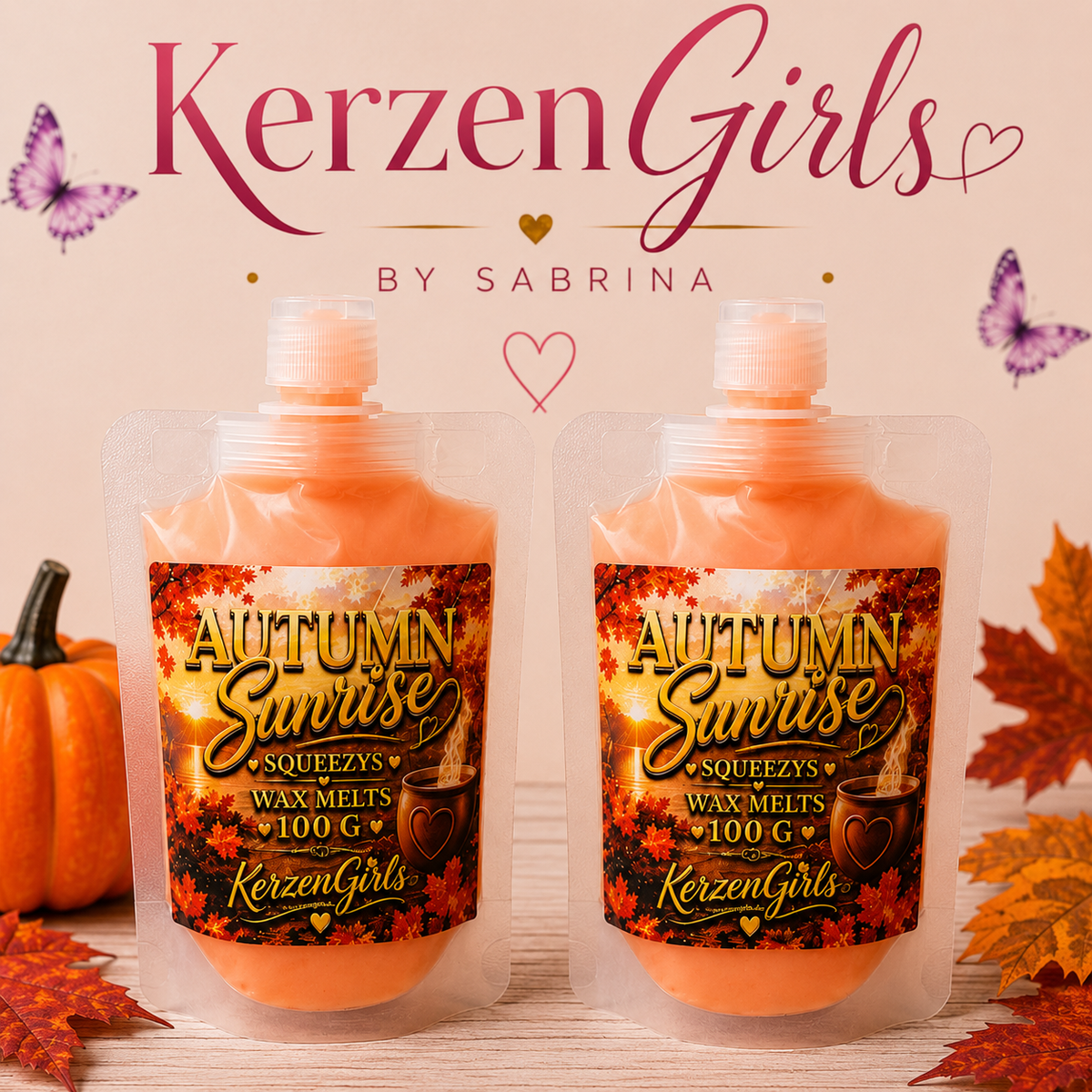 Squeezys Wax melts Autumn Sunrise