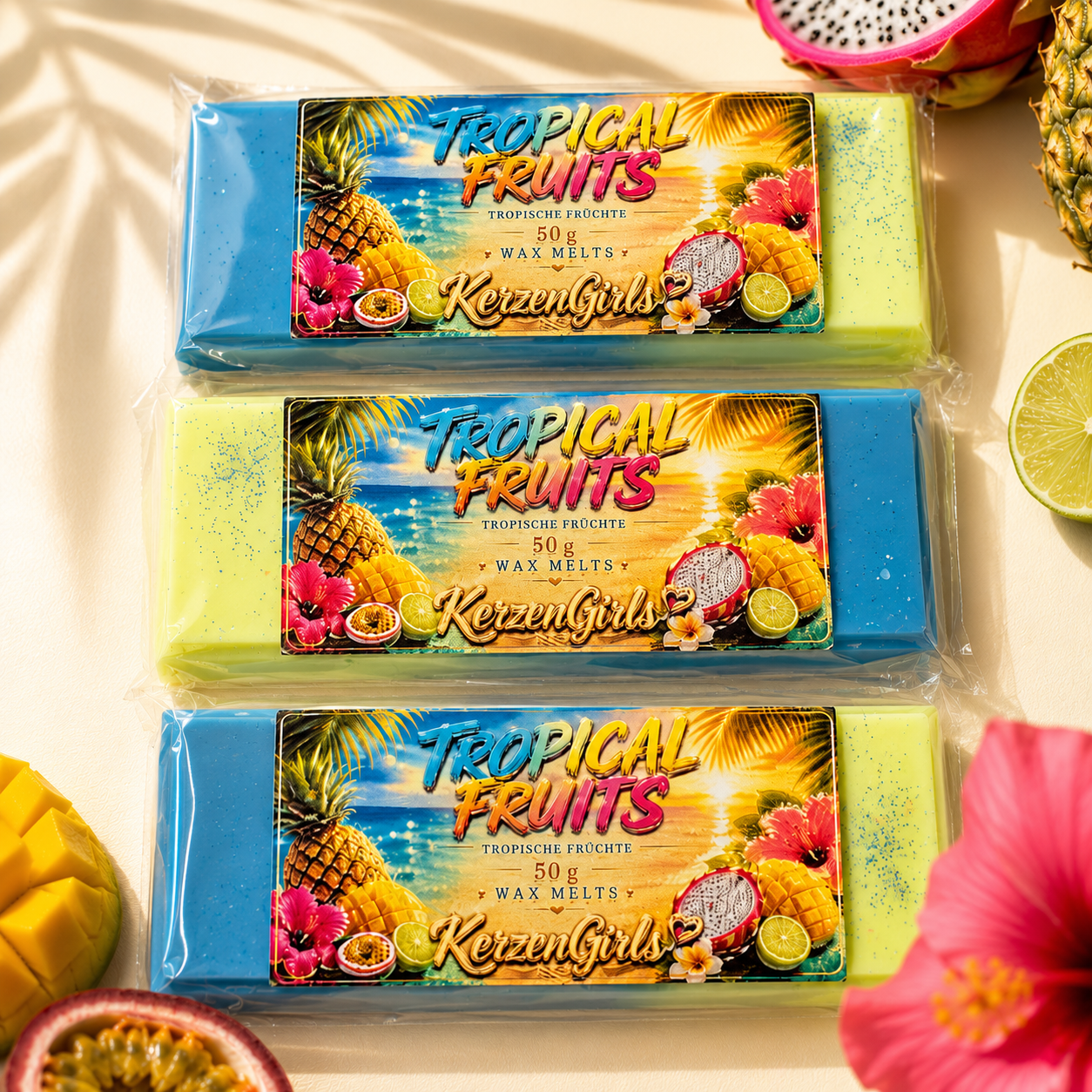 Wax melts Tropical Fruits