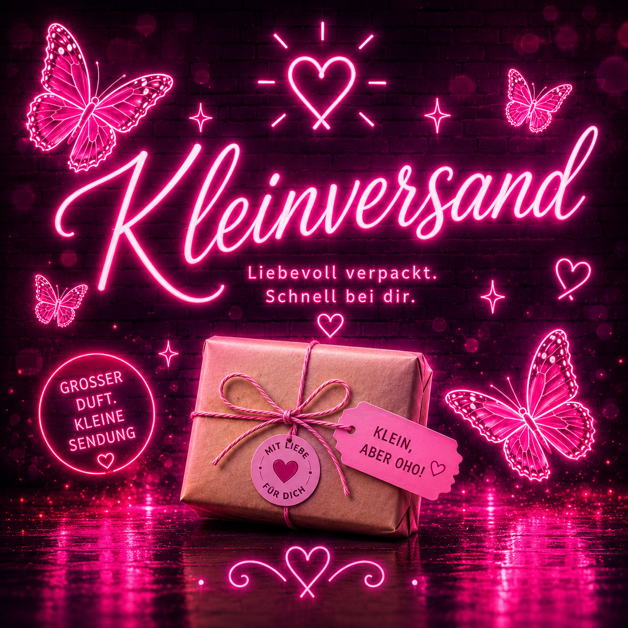Kleinversand für Wax melts 1 - 4 Stück