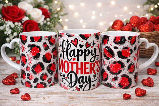Happy Mother’s Day Herz - Henkeltasse